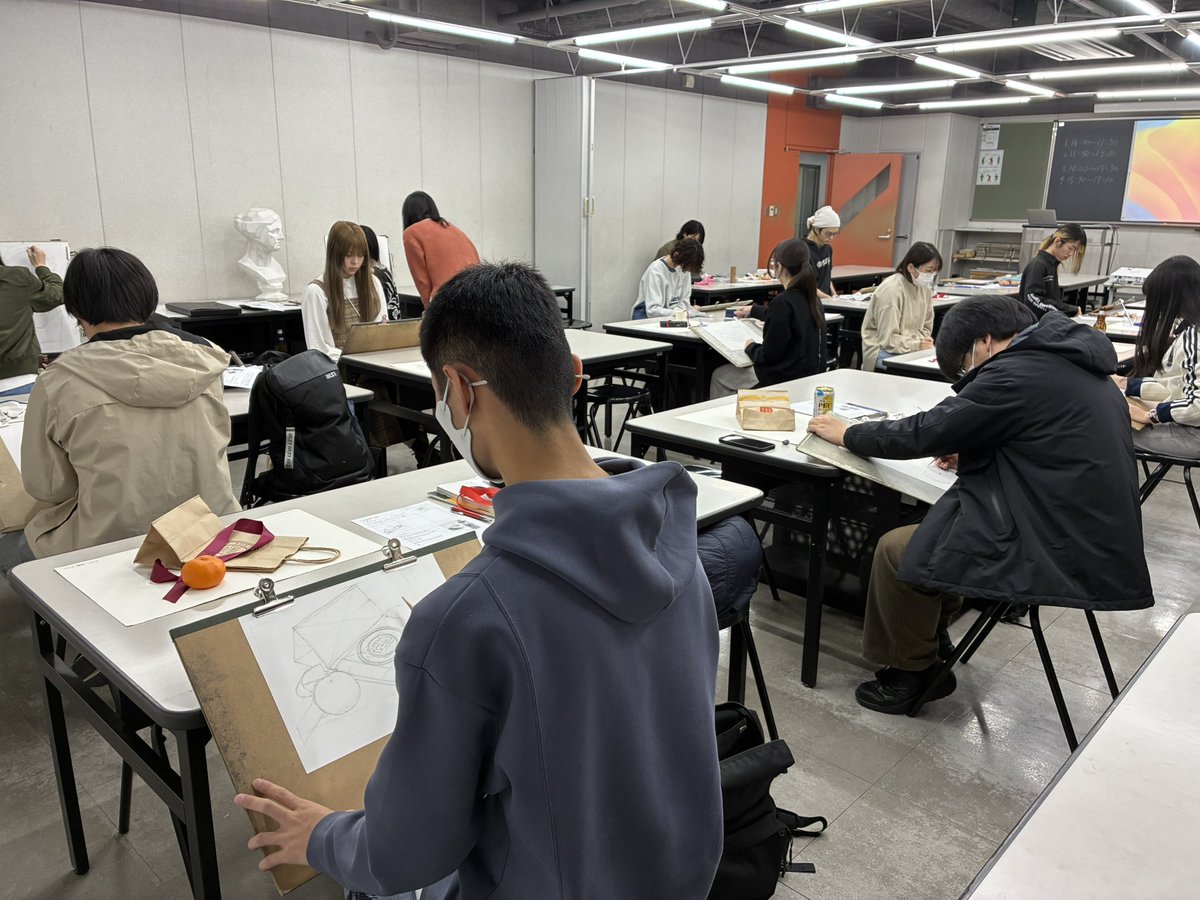 他学科も受講できる／ 専科紹介！今回は「デッサン冬期集中講座