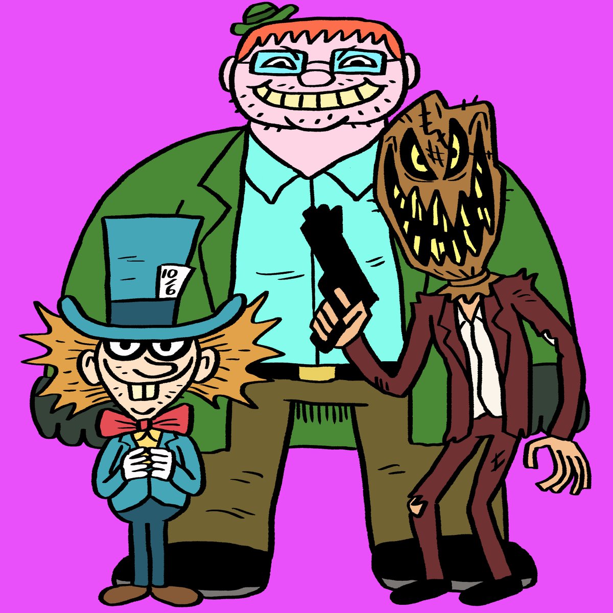 RavenLynClemens's tweet image. felt like drawing these guys again