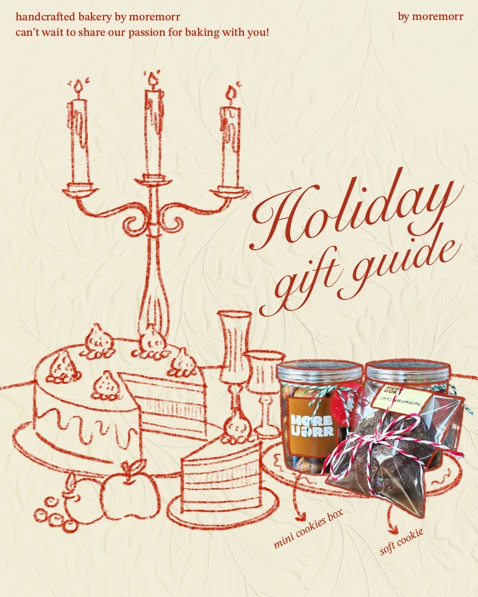 moremorr_bake's tweet photo. ว่างแล้ววว อยากทำหนมค้าบ 🍪✨ สั่งได้น้าาา  gift guide ปีใหม่ปีนี้ ขอลงไว้เป็นที่ระลึกหน่อย https://t.co/sPLwJkZ8xI