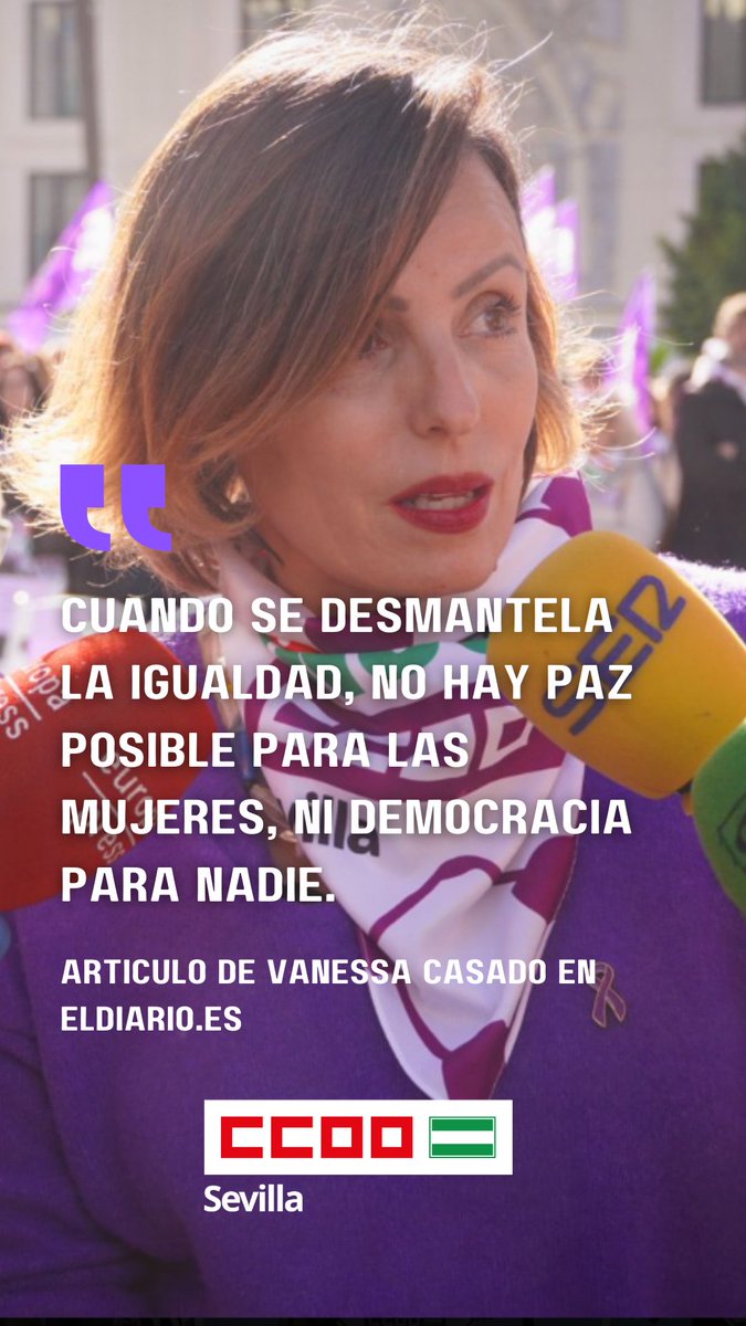 ‼️"La aplicación de la perspectiva de género en la elaboración de los presupuestos públicos no es un capricho ideológico ni una moda pasajera: es una obligación democrática".

Lee a nuestra secretaria de Mujer e Igualdad, <a href="/Vanessadecoco/">Vanessa Casado</a>, en <a href="/eldiarioes/">elDiario.es</a>.

eldiario.es/andalucia/en-a…