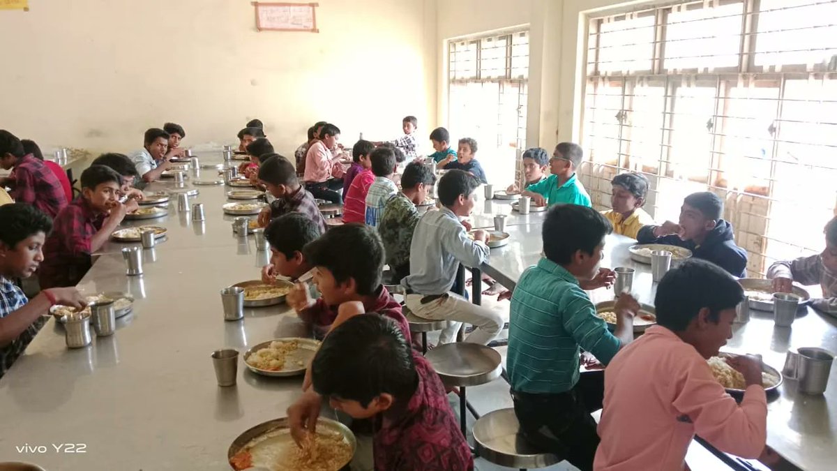 Lunch photos #SocialAudit_SWDMeals #SocialWelfare_Karnataka