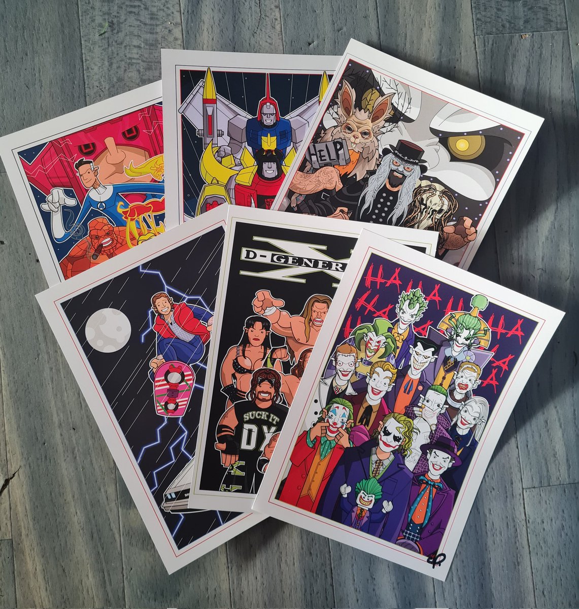 #Free #Givaway

I'm giving away 6 signed a5 prints to one lucky person. 

All you need to do to be in the running is to like and share this post and be following me here on Twitter.

I'll pick someone at random in the new year.

Good luck.

G.