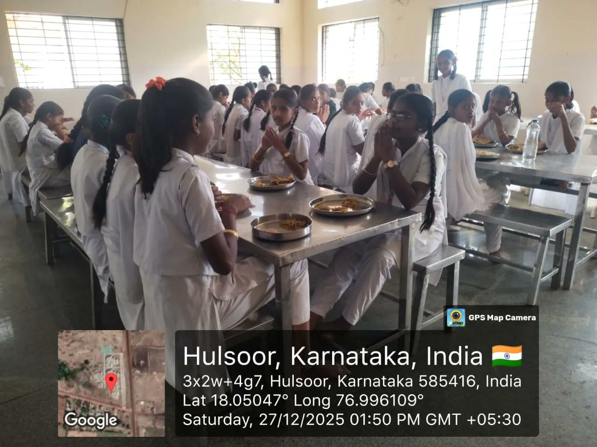 PrincipalMDRS's tweet photo. Lunch  #SocialAudit_SWDMeals #SocialWelfare_Karnataka https://t.co/ui7PqxQVHL