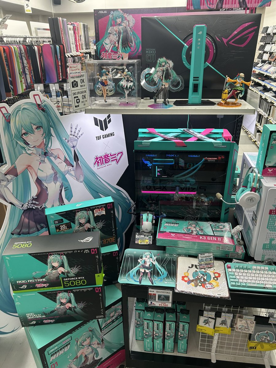 Third_X3's tweet image. 日本一𝑪𝑹𝑨𝒁𝒀なパソコンショップ