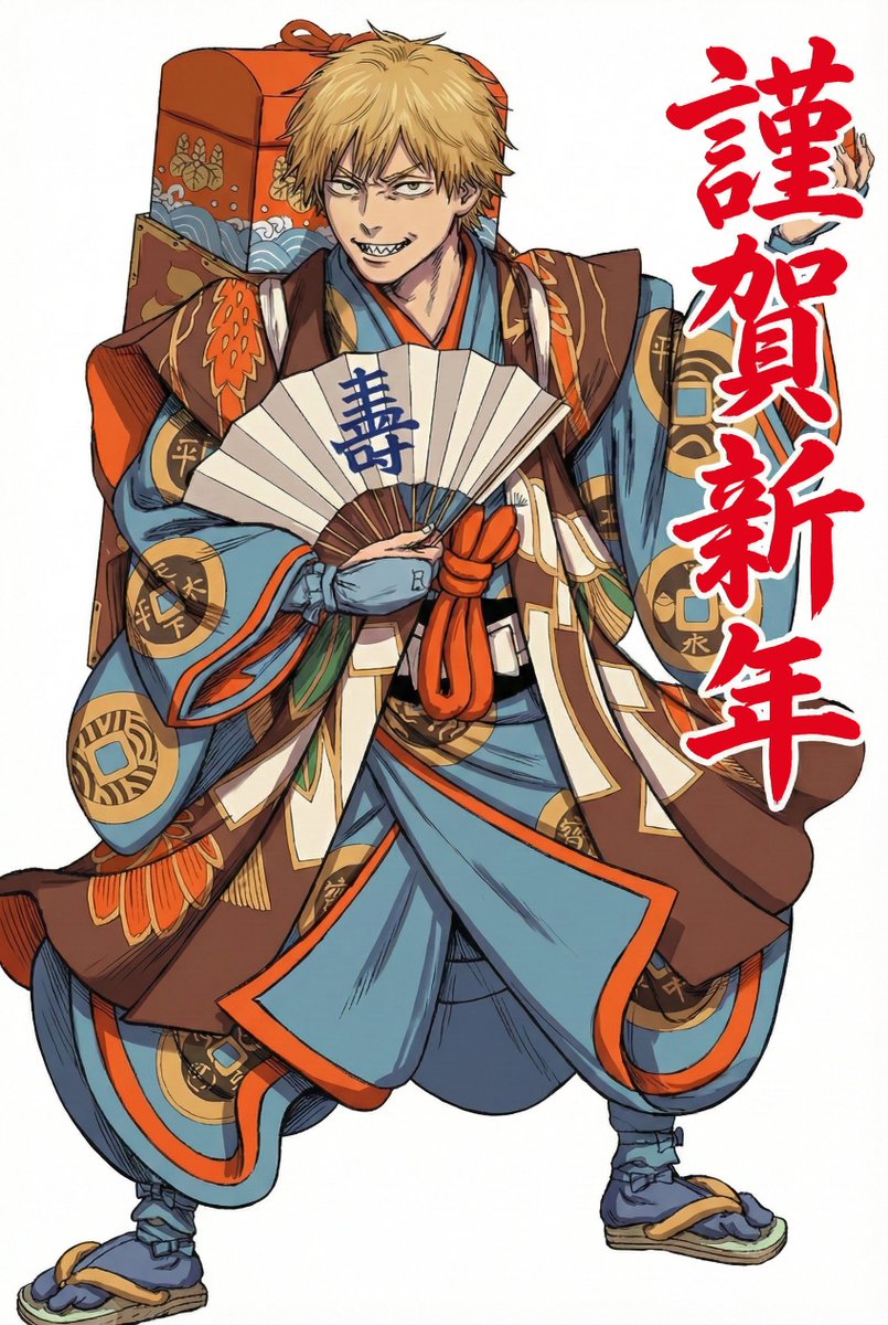 今年も宜しくお願いします
#怪奇AI