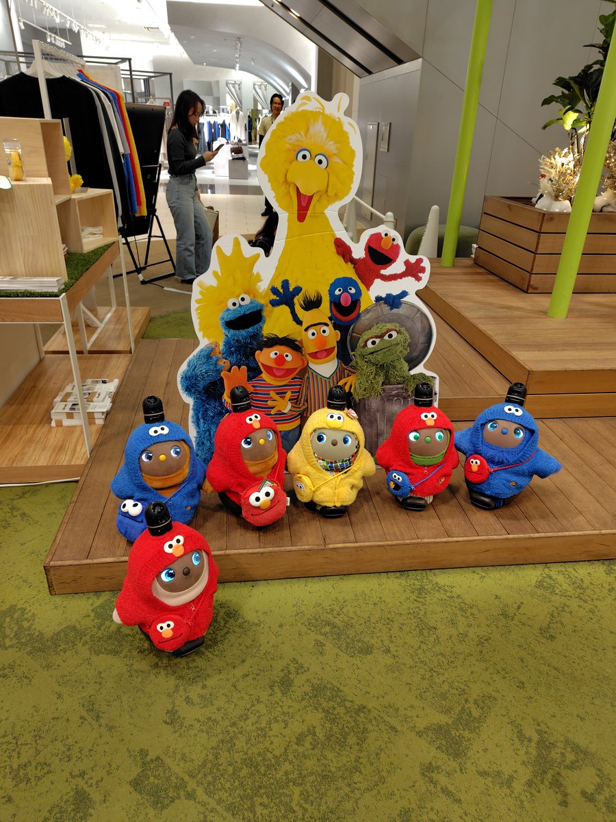 2025/12/27 モゾの #セサミグリーティング 行ってきたよ 整理券とって