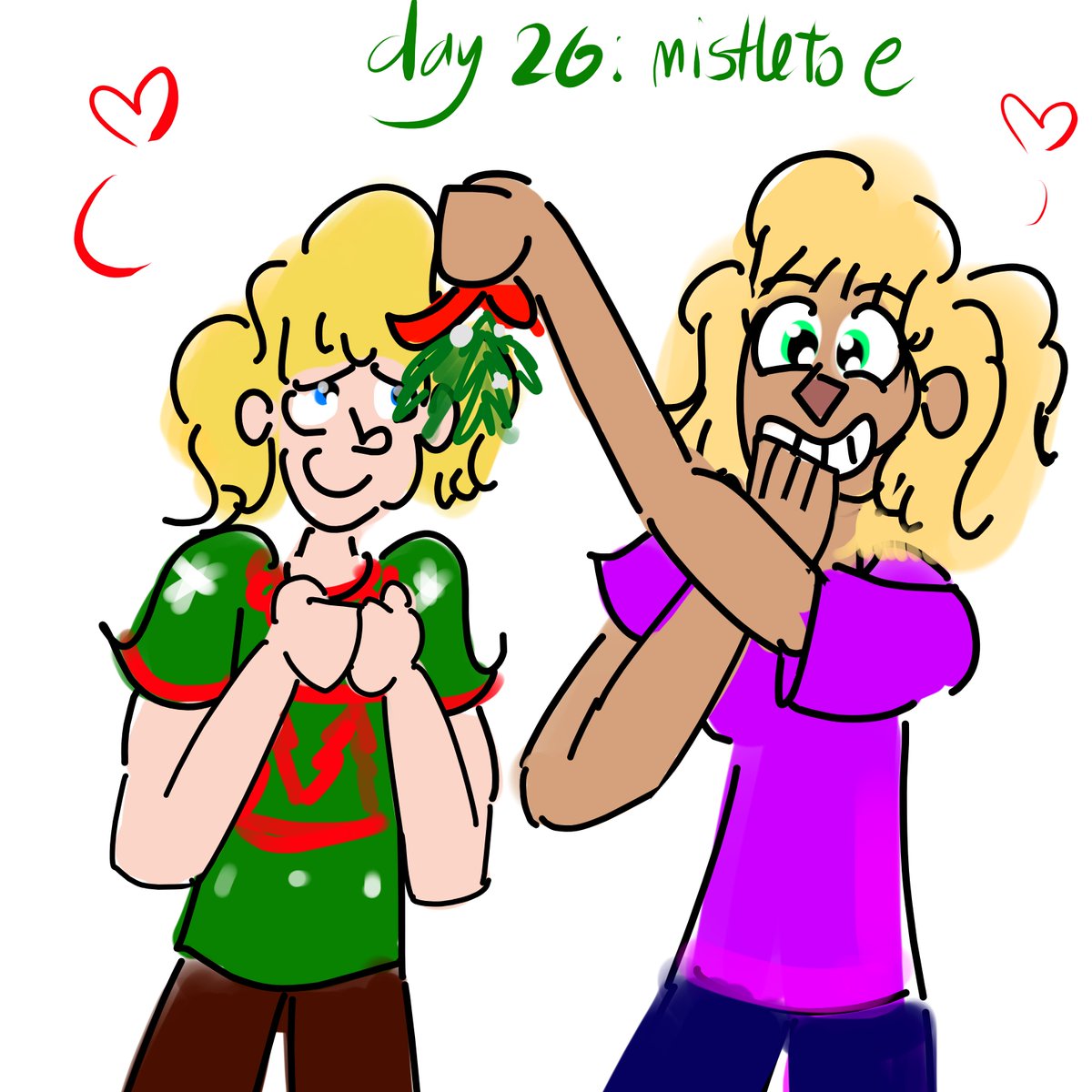 FiredogStu8's tweet photo. Day 26 of #Jencember 2025 - Mistletoe

#campcamp #ccjen #ccdaniel #jeniel #danielxjen #shipping #christmas https://t.co/sWZKWMILF2