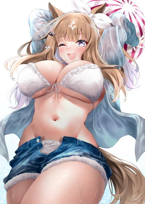 #2025年自分が選ぶ今年の4枚 今年もウマ娘をたくさん描きました