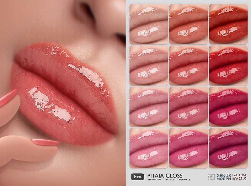 KawaiiFeedSL's tweet image. IVES Pitaia Gloss @ Dubai〡Taxi: maps.secondlife.com/secondlife/Hor…
#SecondLife #Ives #Dubai #slevent #slcontent #KawaiiFeed