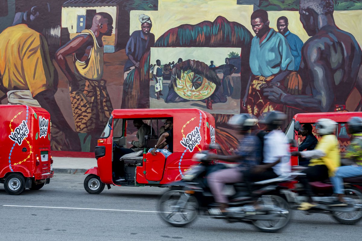 🤩 Introducing Vodun Days tricycles, in partnership with Gozem! 🛺

The Vodun Days tricycles are touring the streets to introduce you to the new edition and share the enthusiasm of this major cultural and artistic gathering.

If you spot one, don’t hesitate to come say hello and