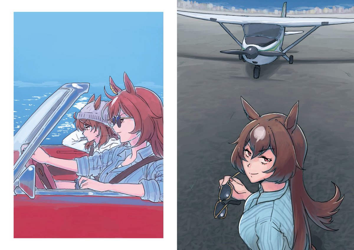 そろそろ冬コミの新刊のサンプルをば。A5本文12Pのちょっとしたイラスト本になります。¥300で頒布予定です。1日目東-M05aのタチバナレミカさん(@remika_t )のスペースにて委託させて頂きますので何卒〜 