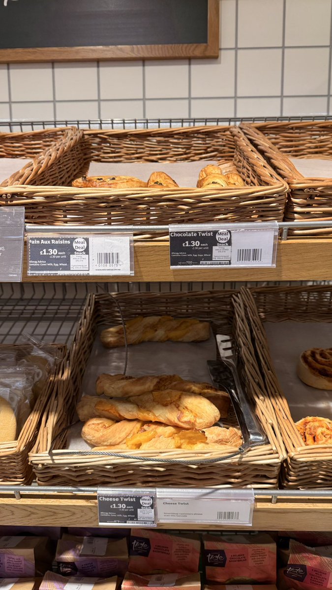 I know I’m a complete germaphobe but WHY do we have bakery items open to the elements in supermarkets for everyone to cough on? 😷 <a href="/sainsburys/">Sainsbury's</a> 🤢