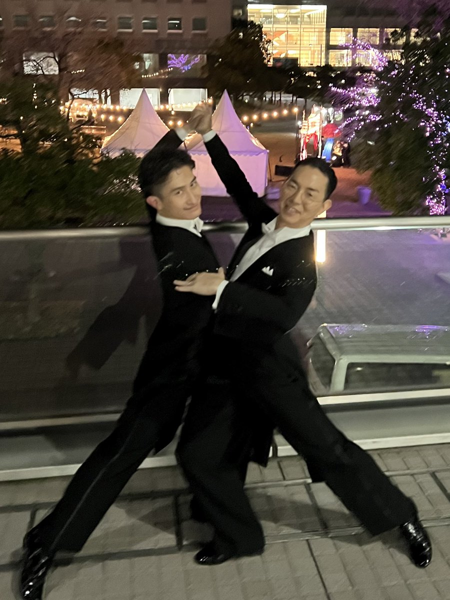 jun3_mtik's tweet photo. 10DANCE FESTIVALへご来場の皆様ありがとうございました😊今回は西尾先生としっとりワルツを踊らせていただきました。 https://t.co/JIzYakNnDn