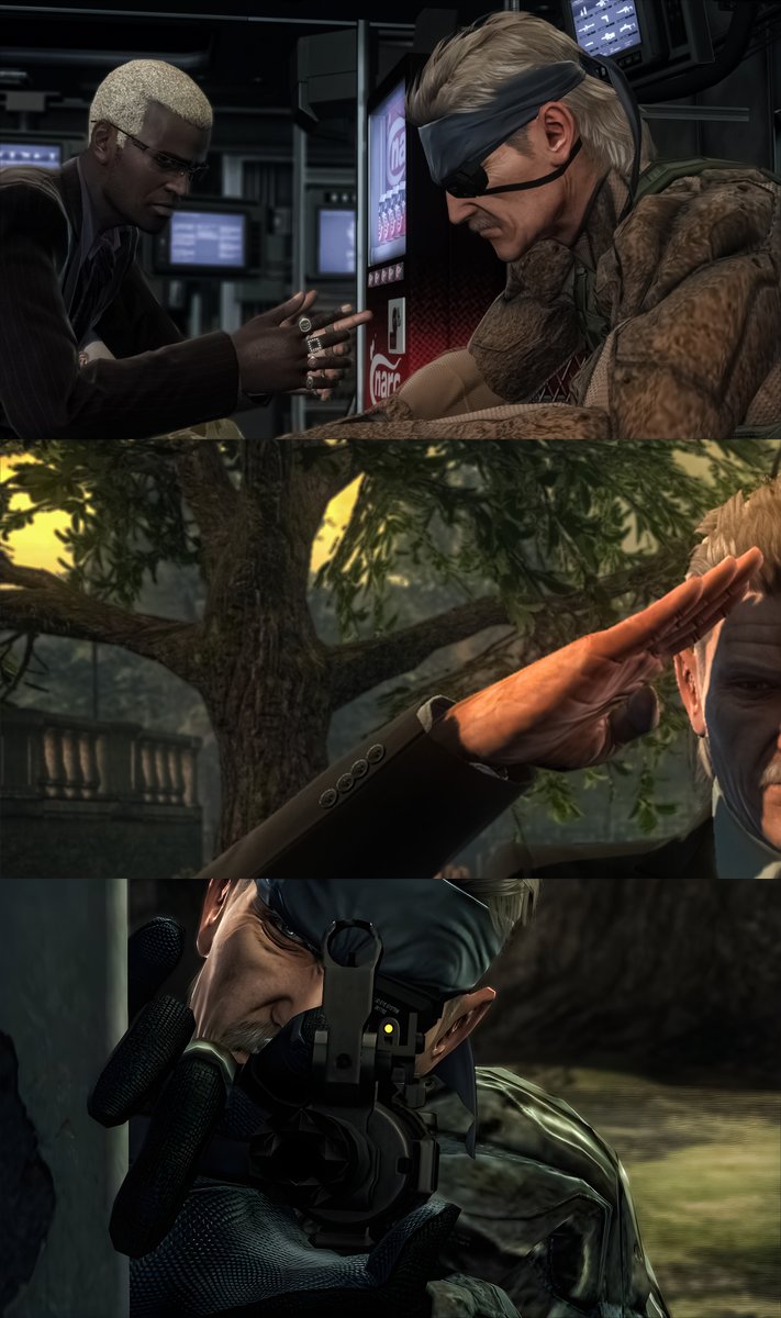 AHMEDUF0's tweet image. #MGS4