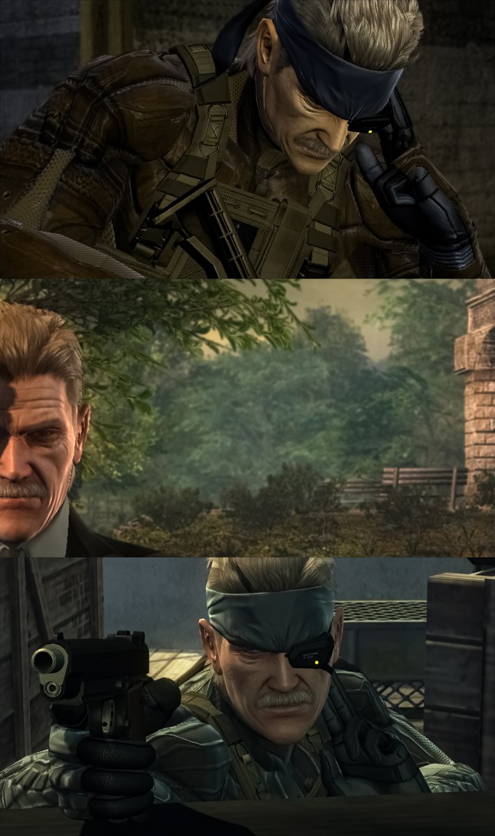 AHMEDUF0's tweet image. #MGS4