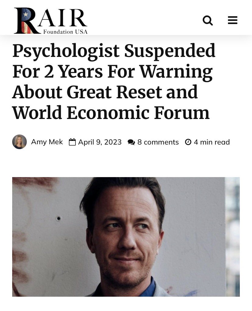 SteviesQuotes's tweet image. Freedom of speech? 
Despite my undisputed and respected career as an expert counselor in mental health for 25 years, I was ridiculated, canceled and suspended on social media, as a professional, stripped of my income. I could have kept quiet ‘because I had to’ but chose to speak…