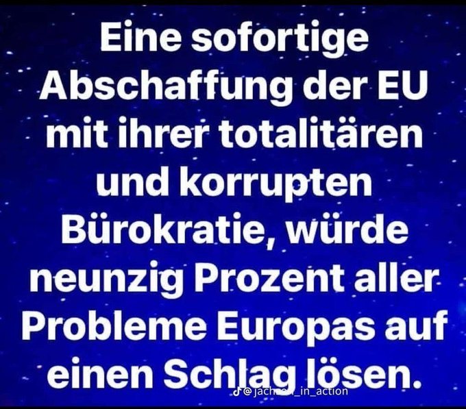 Auf den Punkt gebracht, genau so ist es!