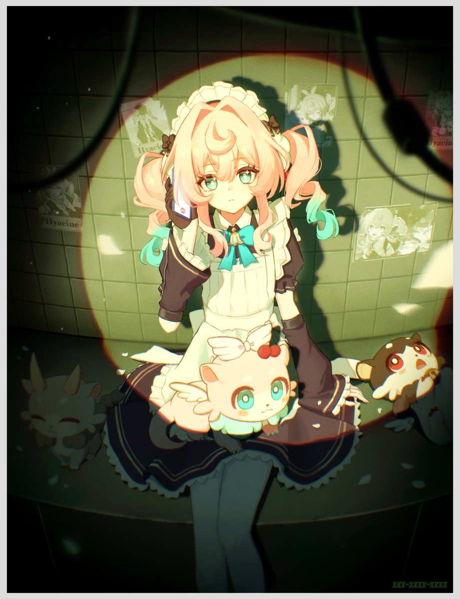 #Hyacine 
メイドヒアンシーちゃん🥺