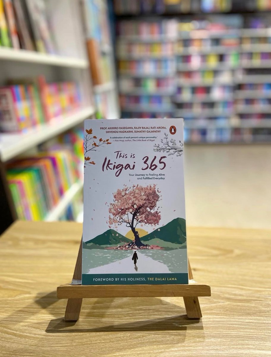 This is Ikigai 365: Your Journey to Feeling Alive and Fulfilled Everyday

Akihiro Hasegawa, Rajiv Bajaj, Rati Arora, Shivendu Nadkarni, Sumathy Gajapathy

instagram.com/p/DSrFkFjEw-u/…

Booker International
#Brunei🇧🇳