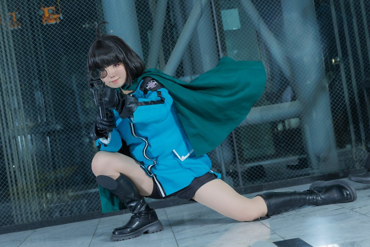 ⚠️コスプレ ワールドトリガー⬛︎雨取千佳 📸@rt5899 1.2枚目ひらみ