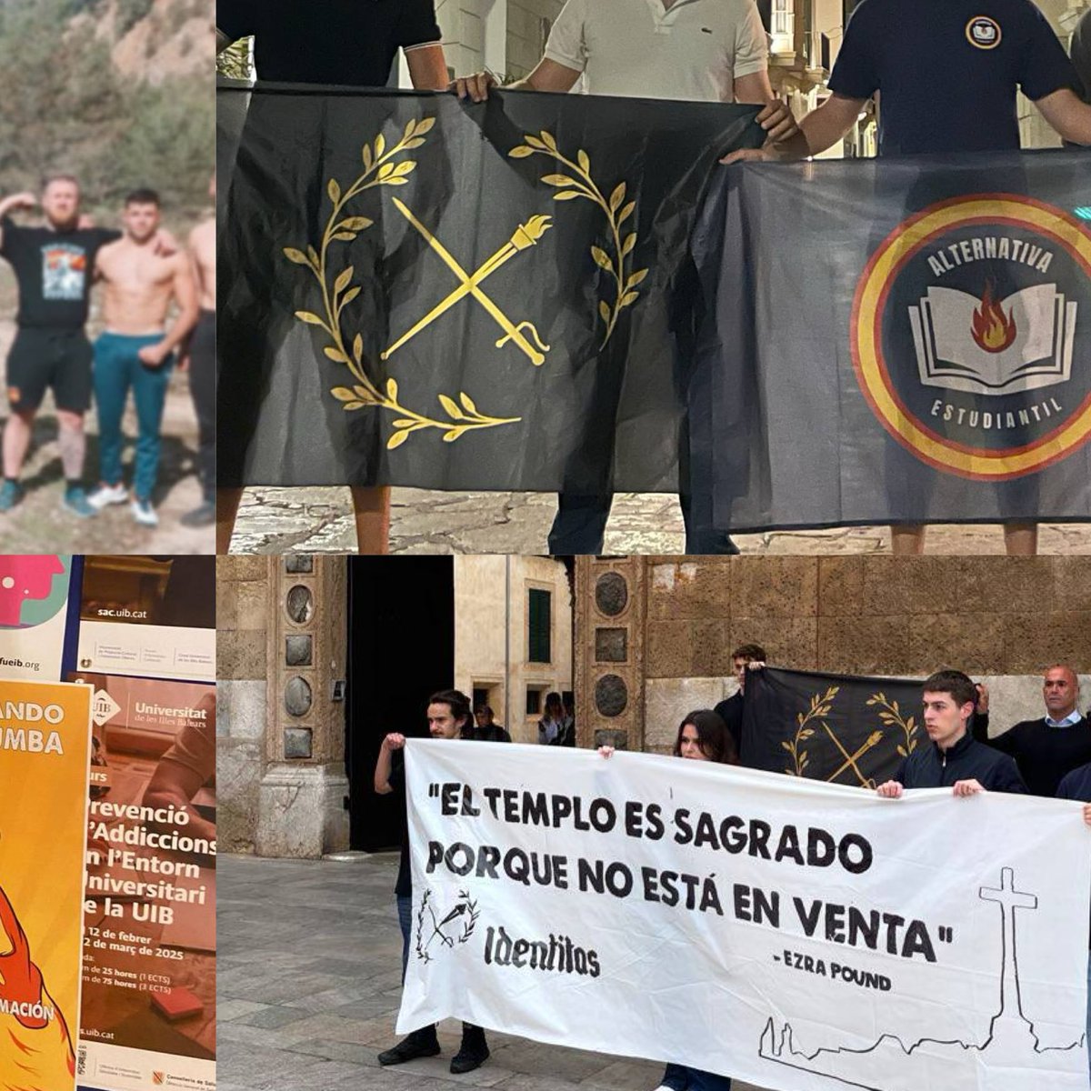 ☪️ Coloquio acerca de “España con el Islam.”

✝️ Acción pública en defensa del Valle de los Caídos. (🎥 youtube.com/shorts/LrkskDq…)

🏔️ Jornada en la naturaleza con pesca, boxeo y coloquio sobre la actualidad. (🎥 instagram.com/reel/DJBaGnWNl…)

🥾 Excursión al Castillo de Alarò.

⬇️