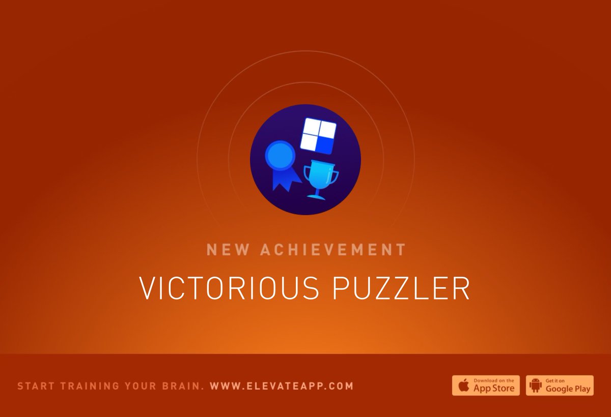 TheNetWhiz's tweet photo. I unlocked a new Achievement in Elevate. You can challenge yourself too. Get Elevate here: https://t.co/1arTzkxCuF https://t.co/U96q4HylYJ