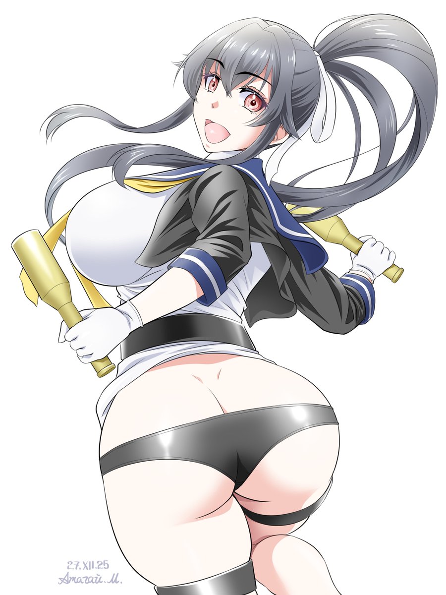 ヤッハーギー(silly)
#艦これ版深夜の真剣お絵描き60分一本勝負 
#艦これ版真剣お絵描き60分一本勝負_20251227 