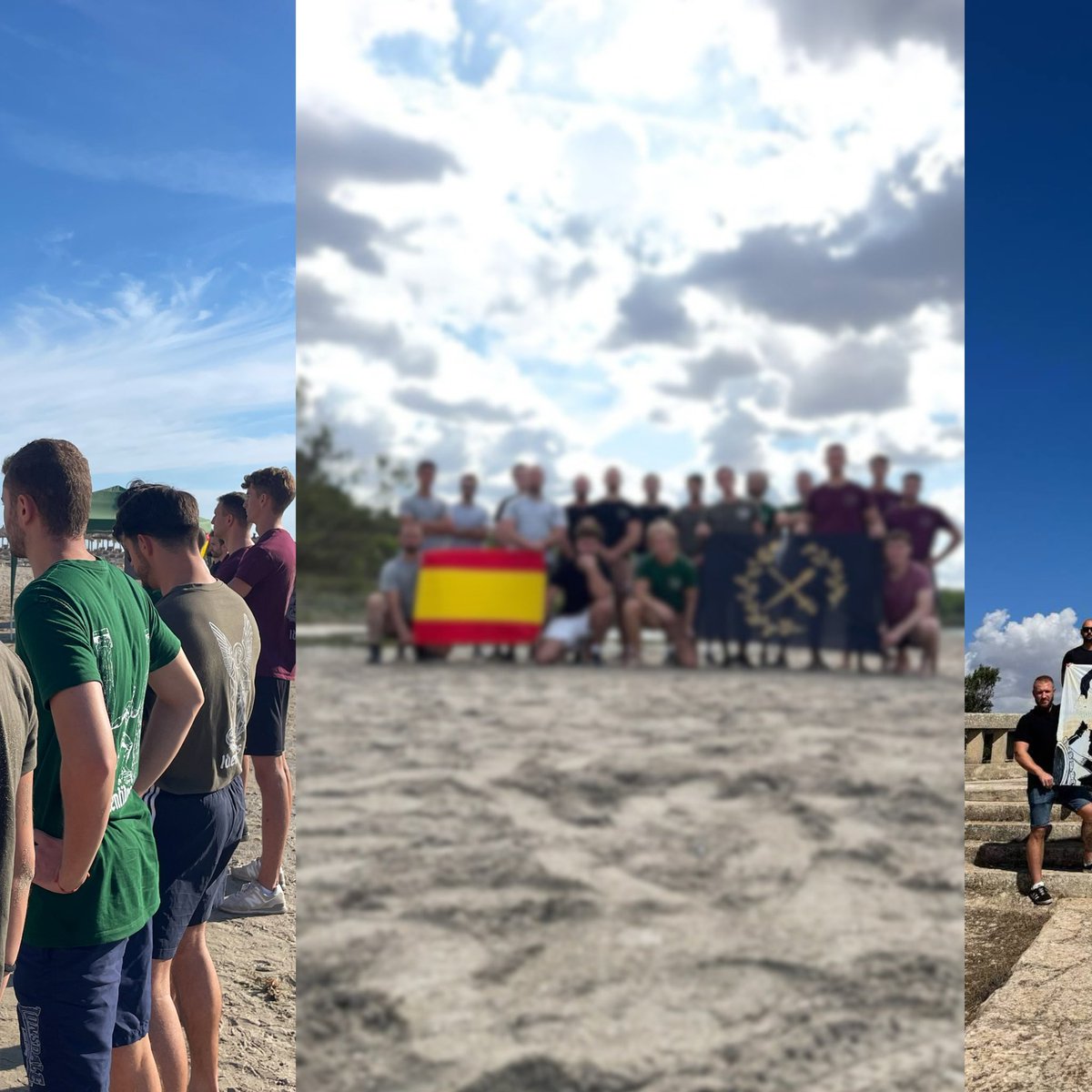 <a href="/Alternativa_EE/">Alternativa Estudiantil 🇪🇸</a> 🌞 V Edición de la Jornada Deportiva Hércules con éxito de participación (🎥 youtube.com/shorts/JigqejJ… )

🏴 Pancarta en memoria del camarada italoespañol caído, Raúl.

🥋 Entrenamientos de boxeo, jiu jitsu y muay thay/K1 semanales y creación de la sección deportiva Aurea Pugna.
⬇️