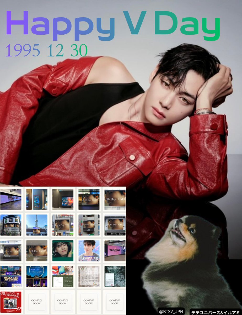 🎂HAPPY V DAY🎂 テテバースデープロジェクト2025 Part21 【渋谷愛
