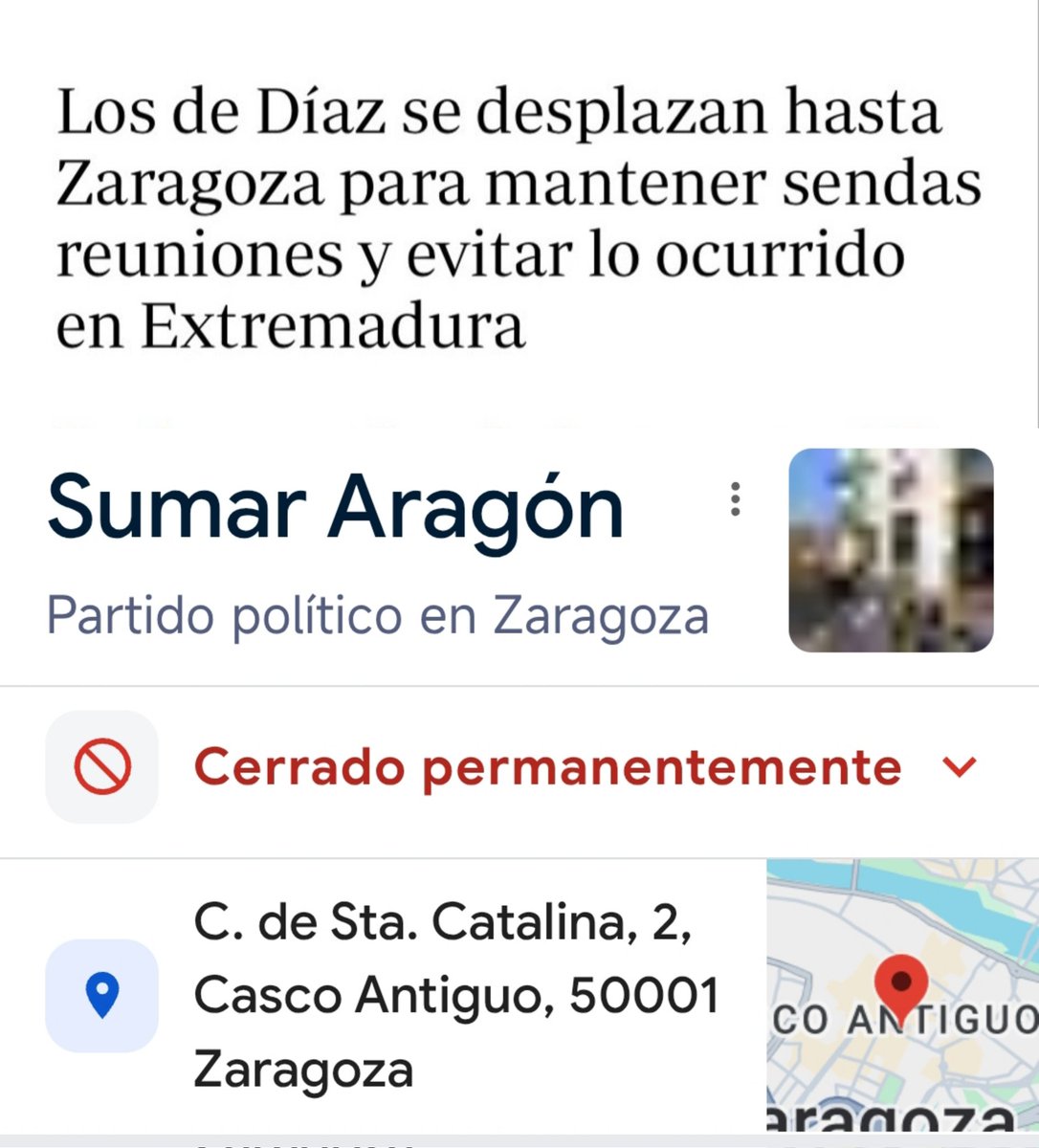 Scarlett_GJ's tweet image. Lo que debería estar en los titulares es que Chunta Aragonesista, que forma parte de Sumar, no quiere ir con Sumar ni con IU a las elecciones de Aragón.

Y que IU va con SUMAR, aunque ni existe y cerró su sede, para seguir apuñalando a Podemos que duplicó escaños en Extremadura