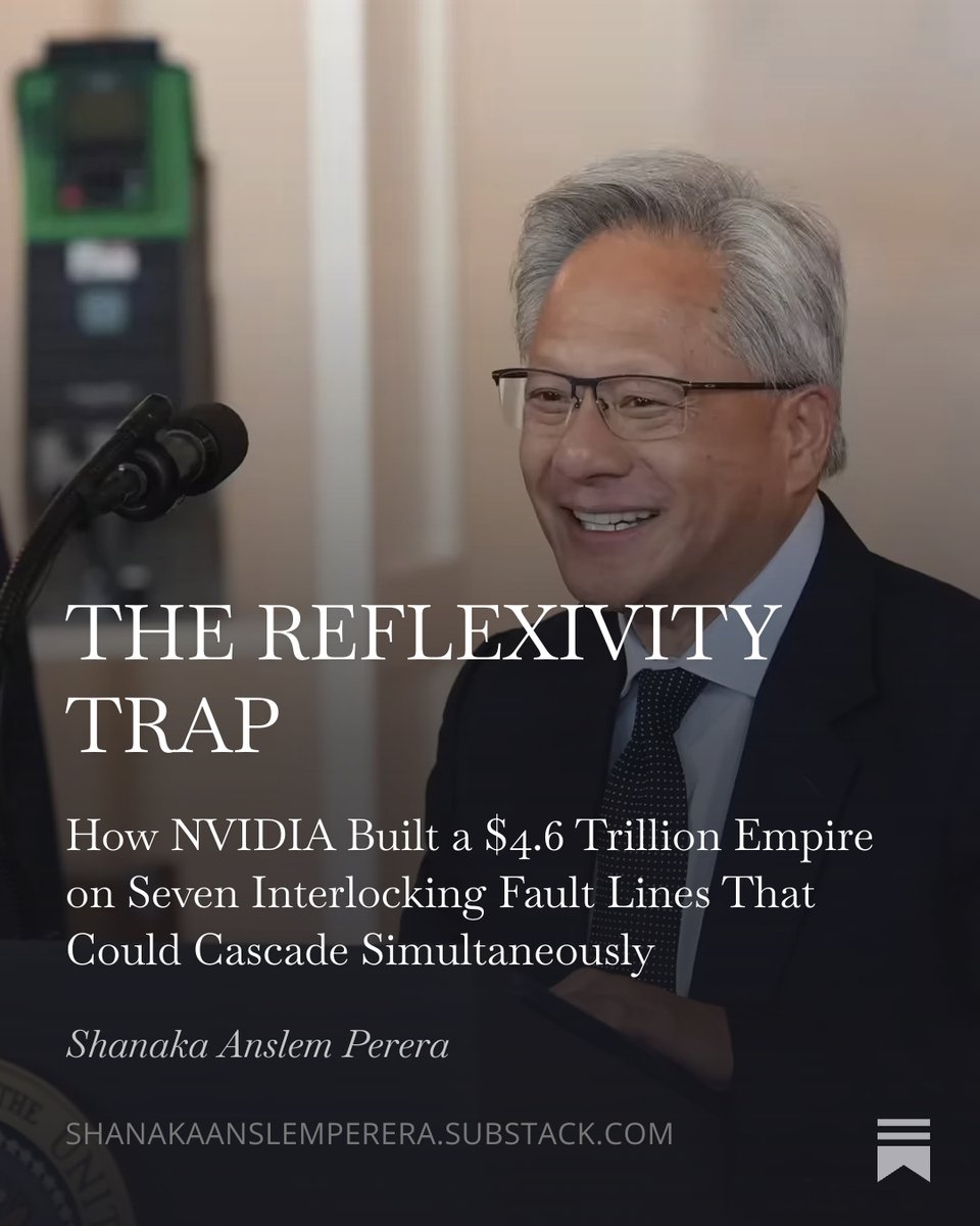 🚨 NVIDIA THREAD: What I Found on Page 47 That Changes Everything

I spent months investigating NVIDIA's $4.6T empire.

What I found will shock you:

NVIDIA guaranteed $6.3B in purchases from a company it owns 7% of.

That company's business? Buying NVIDIA GPUs with debt