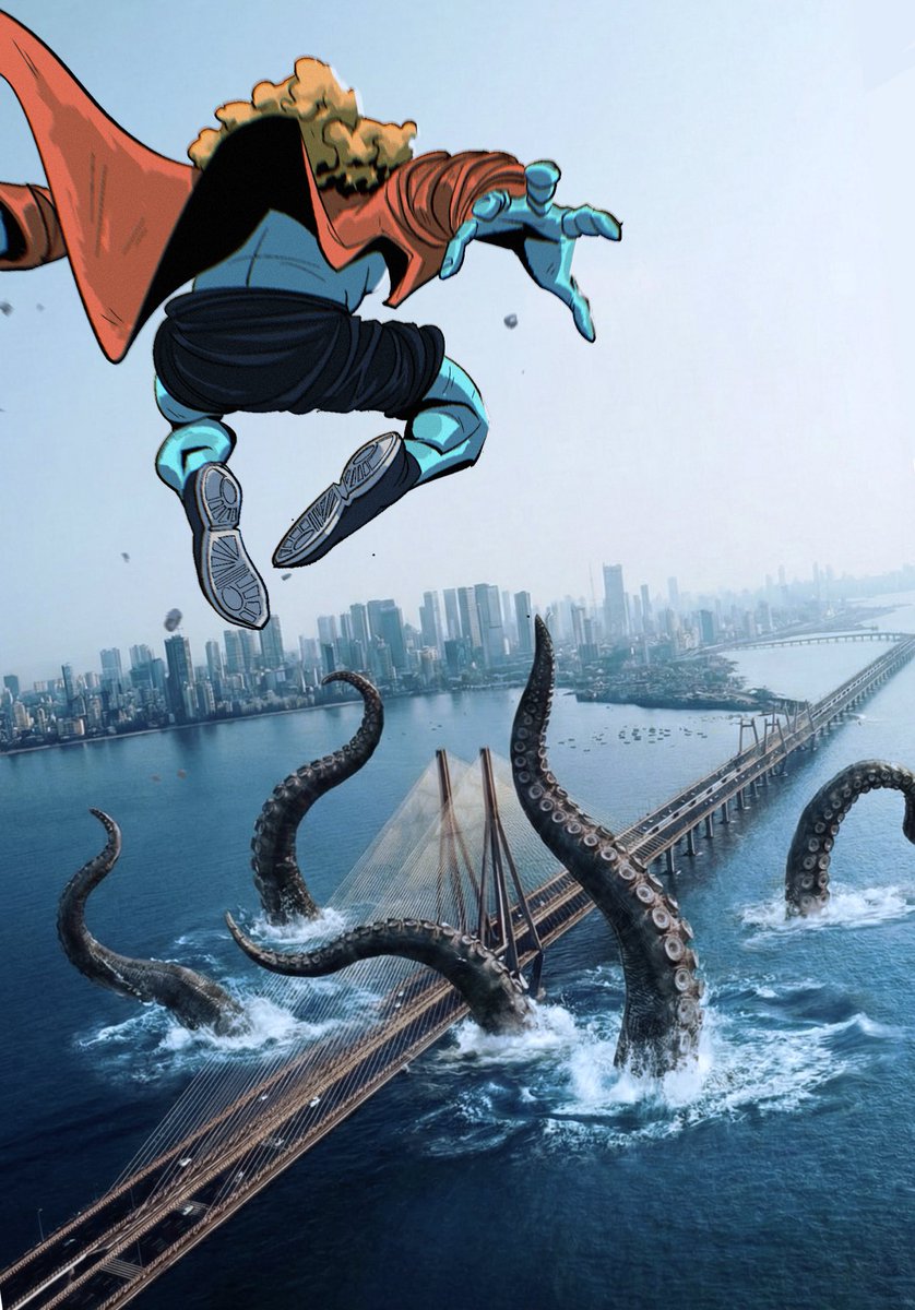 spazdotjay's tweet image. Spaazman : bawaal in bombay

Procreate + nano banana 

#digitalart #NanoBananaPro #mixedmedia #procreate #Mumbai