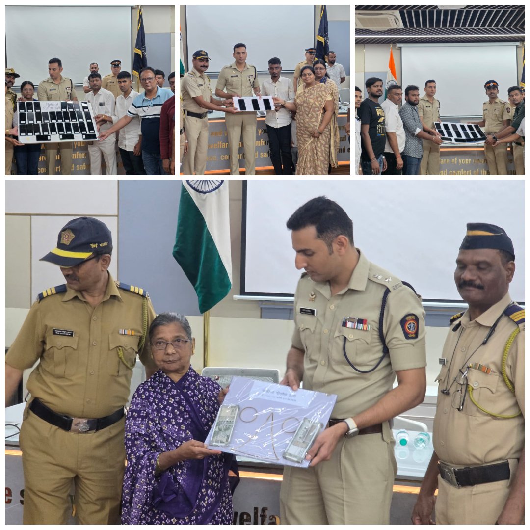 पोलीस उप आयुक्त परिमंडळ ०८ - DCP ZONE 08 Mumbai tweet media