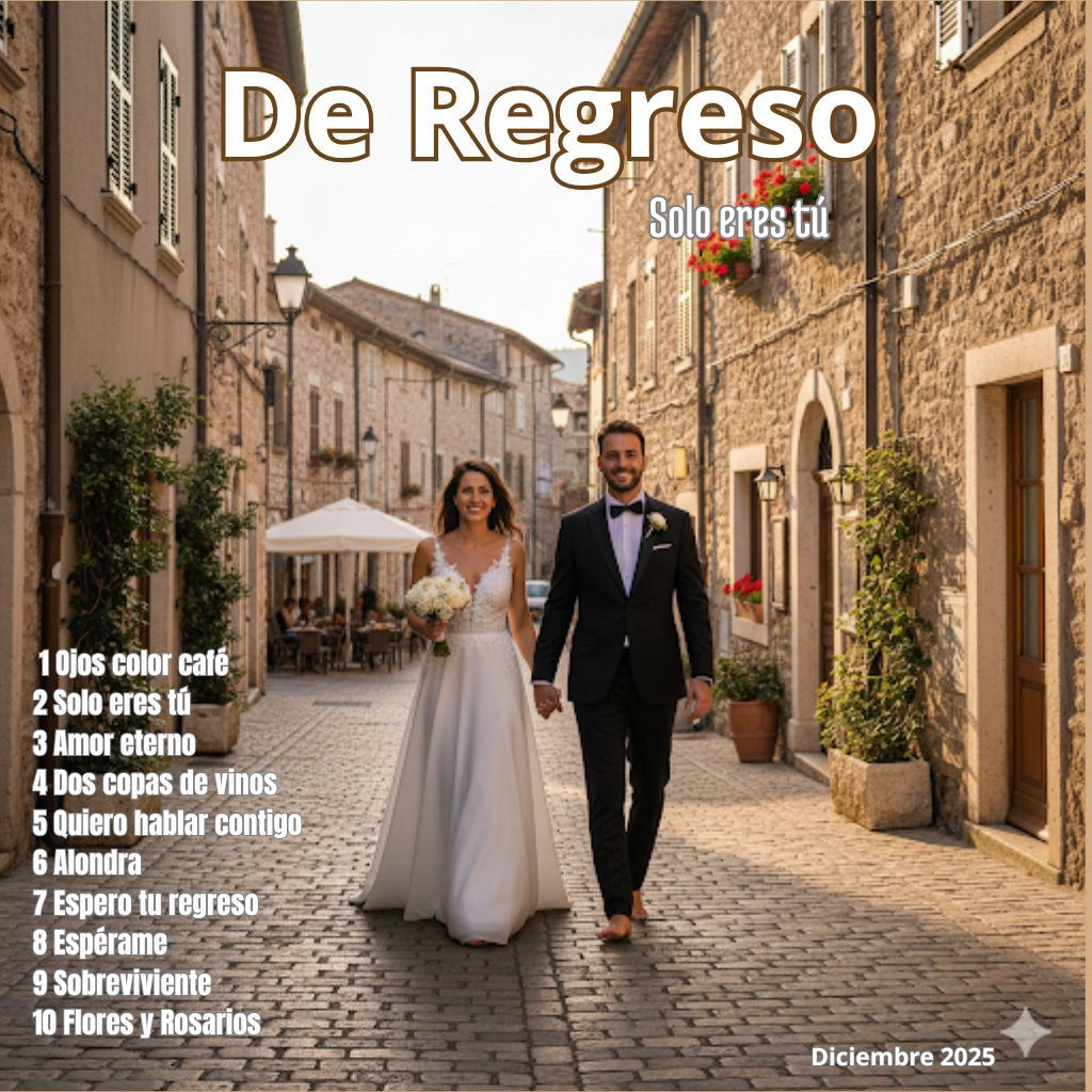 Álbum:  De Regreso 
youtu.be/LyOP1qdZo94?si…