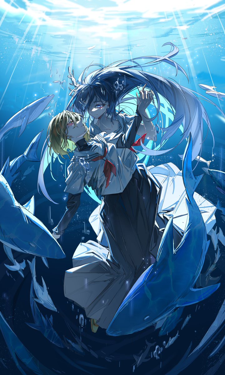 #私を喰べたい
#watatabe
彼女は深海の出身だ