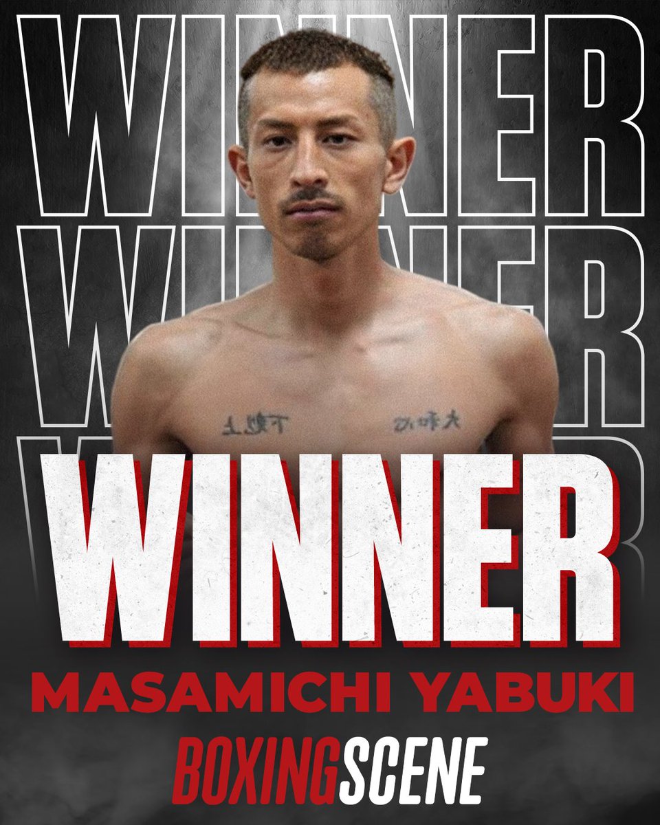 boxingscene's tweet image. Masamichi Yabuki STOPS Felix Alvardo in Round 12 to defend his IBF flyweight title!

#YabukiAlvardo
