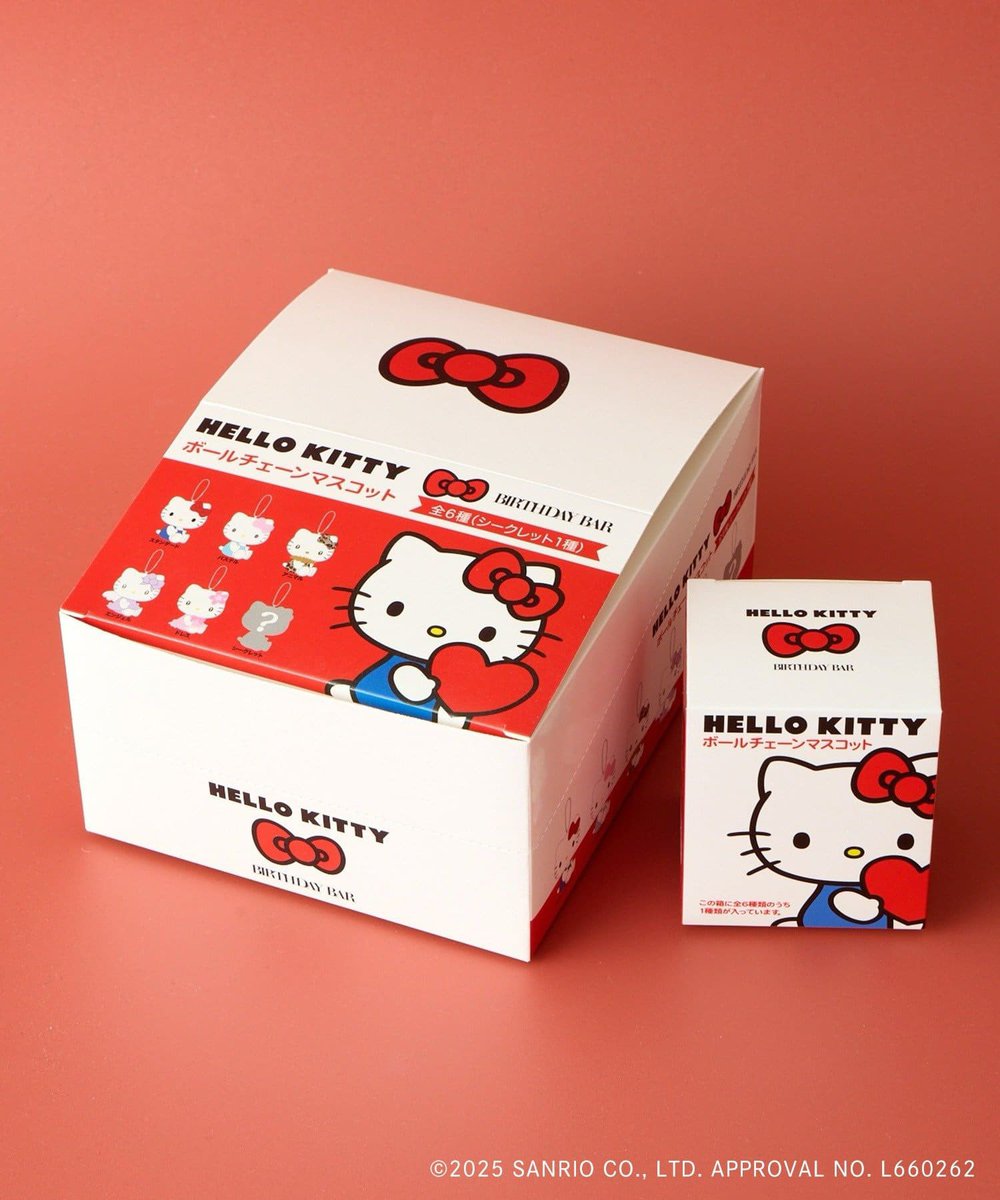 Sanrio characters×BIRTHDAY BAR / ブラインドマスコット計6種類が必ず