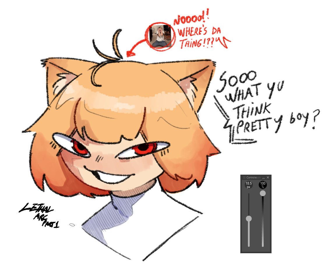 #Necoarc 
noooo put the thing back