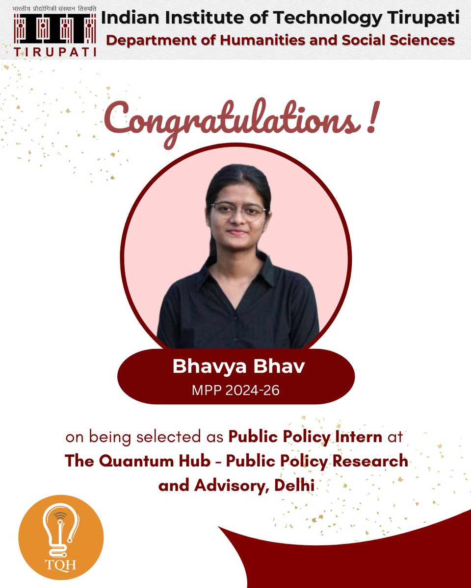 DoHSS IIT Tirupati tweet media