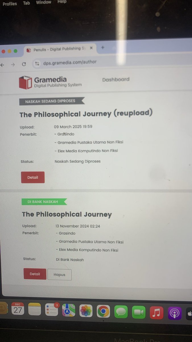 ArtyMonica's tweet photo. @NoviaAnindhita Ini kak Judulnya : the philosophical journey https://t.co/x2JKXKUPIr