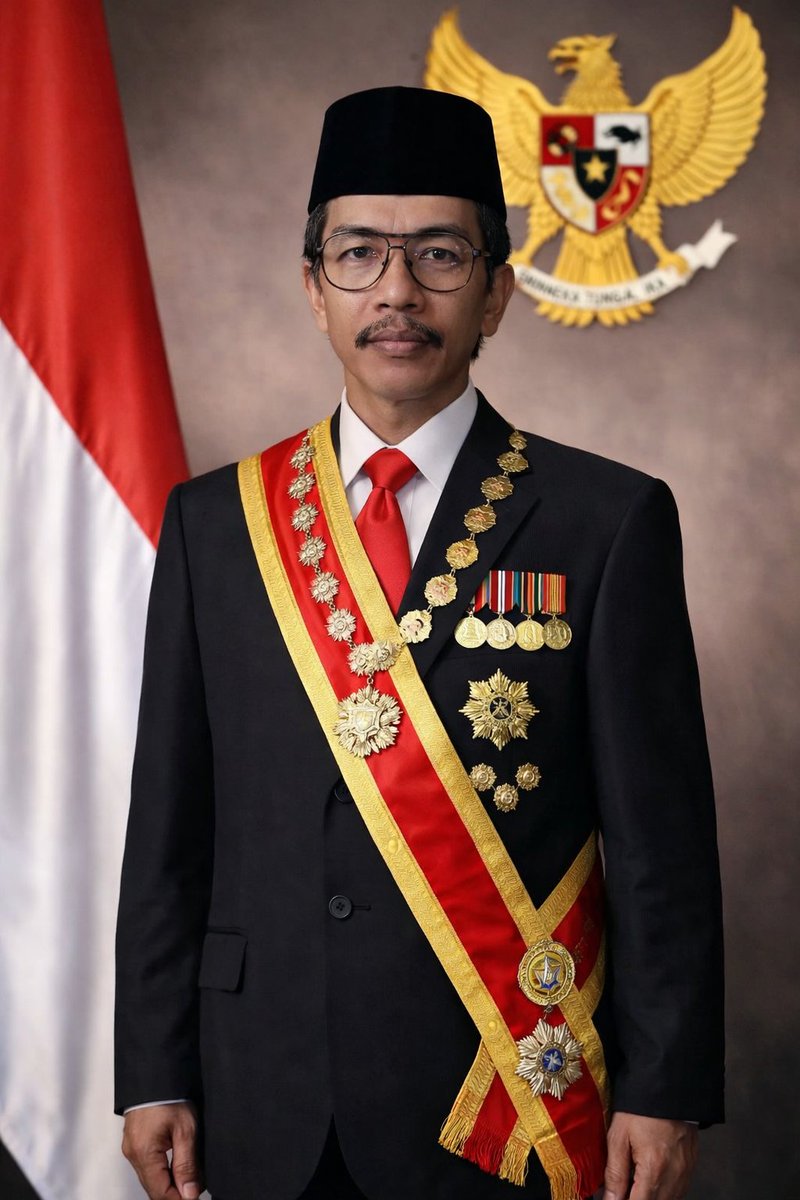 Menurut AI, 
jika foto dalam ijazah itu adalah Joko Widodo yang jadi Presiden dan bukan Joko Widodo yang lain, maka Foto Resmi Presiden RI ke 7 bentuknya seperti ini.

Tahun 1985 wisuda usia 24 tahun wajahnya cukup ganteng, berkacamata, berkumis, hidung mancung.

Tahun 2014 jadi