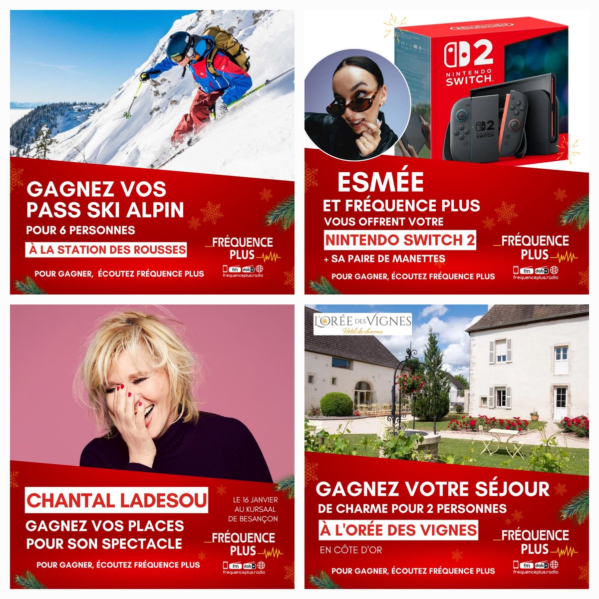 🟥 Ecoutez Fréquence Plus, à vous de jouer !
Fréquence Plus en FM, IP, et DAB+
frequenceplus.radio