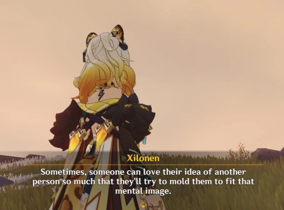 This is genuinely one of the best written dialogue in the game

©️ u/Ridicuo

#Genshinlmpact #Genshin #GenshinMemes