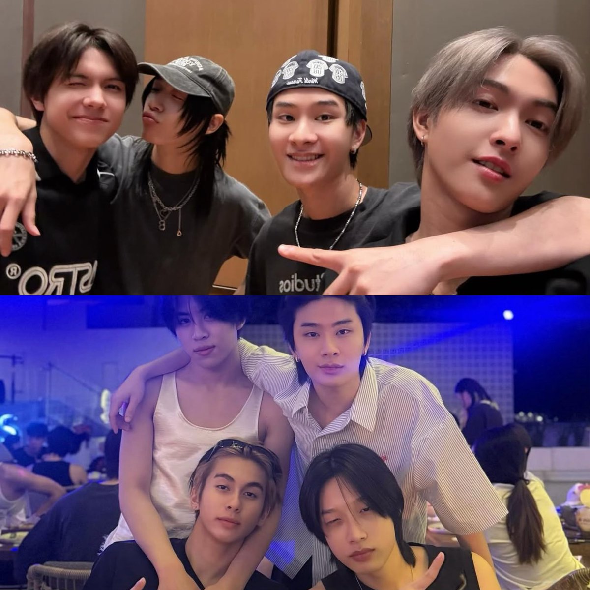 idrswi's tweet image. บี1กับเขาชนไก่😭😭😭