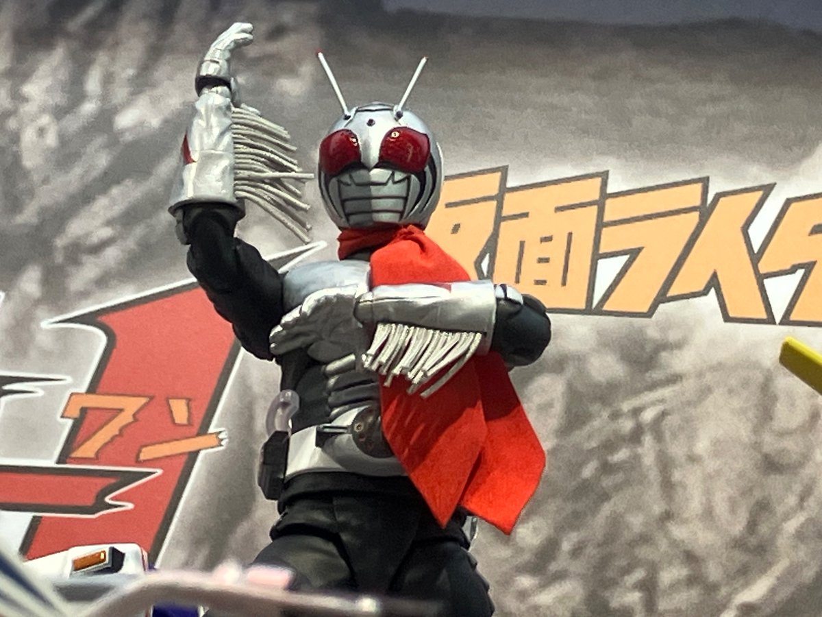 真骨彫スカイライダー、ZX、スーパー1の三人とも早く商品化決定して