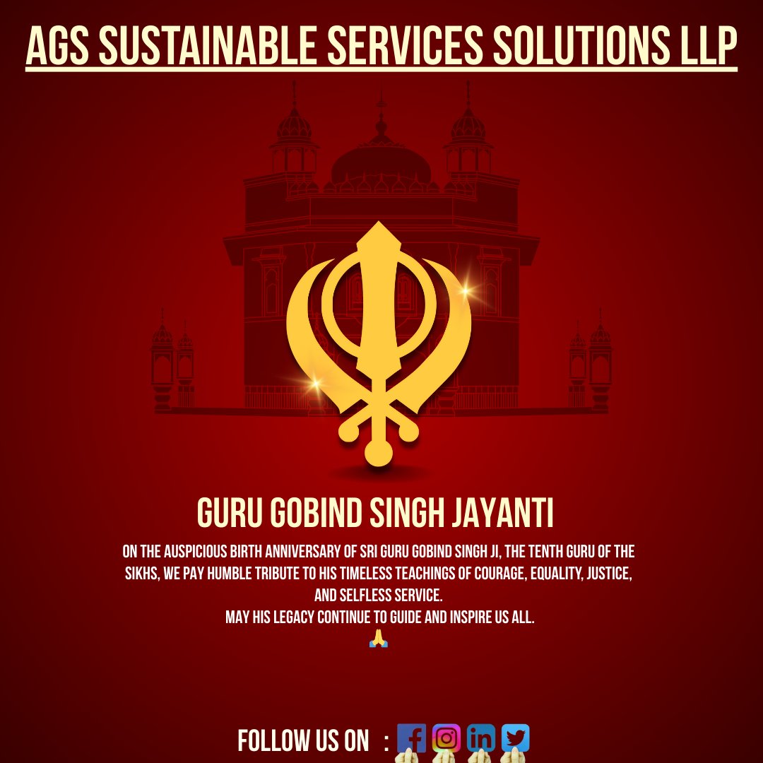AGS Sustainable Services Solutions LLP tweet media