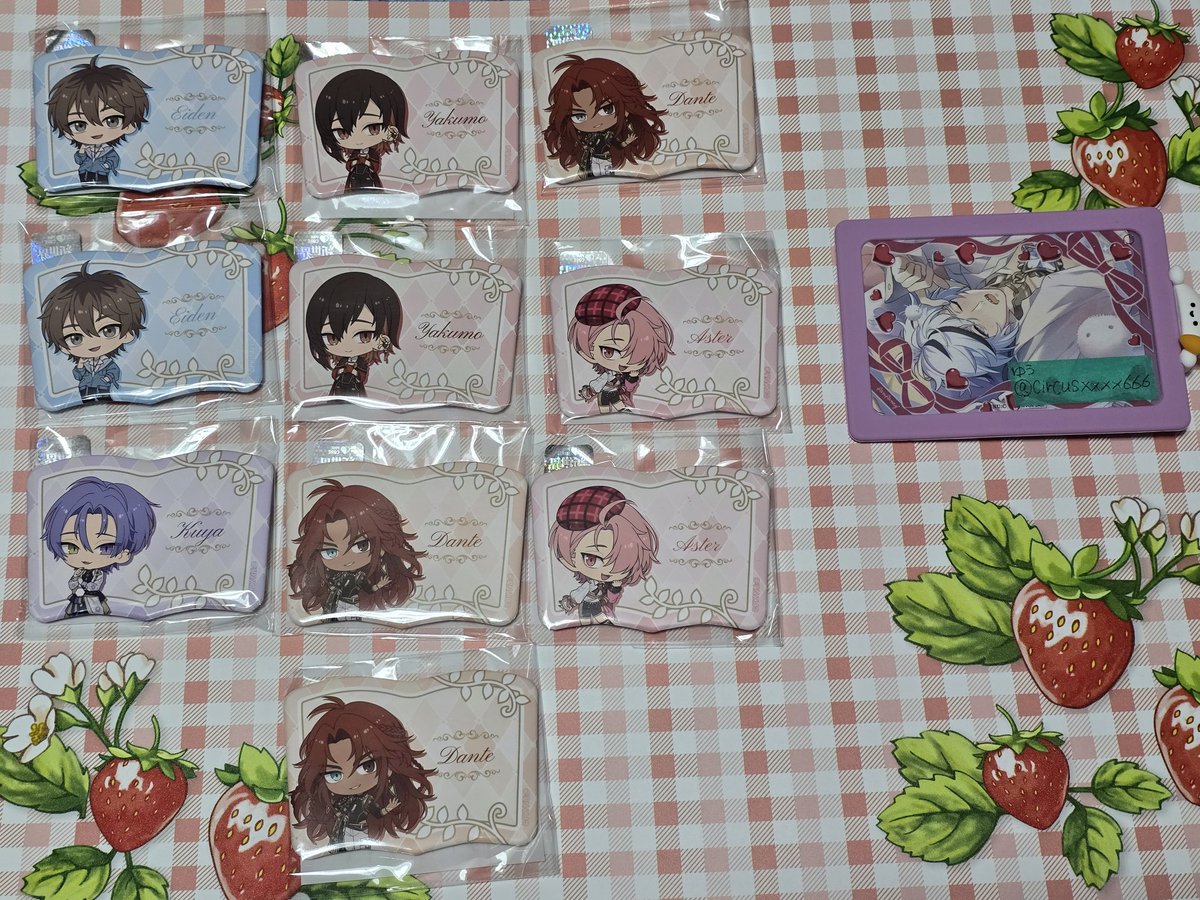 【交換/譲渡】ぬカニ NU:カーニバル ちゃれくじ
B賞 D賞 C賞
譲:エイト 玖夜 八雲 エスター モルフィス ケシー オリビン ガル
求:定価＋送料orE賞 ブレイド
交換の場合、CD賞からであれば此方複数(〜3)可能です。