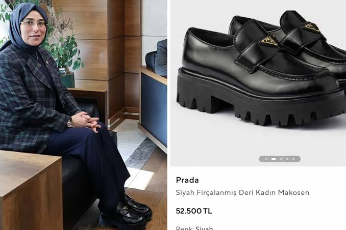 Allah yürü ya kulum demiş bir kere.
52 bin 500 TL’lik Prada ayakkabısı ile tanıdığımız  AKP Şanlıurfa Milletvekili Cevahir Asuman Yazmacı’ya  çekilen kurada deprem konutu çıkmış.