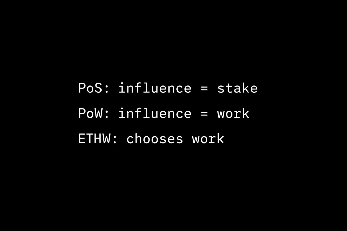 epow_io's tweet image. EthereumPoW (ETHW) is often misunderstood as a temporary fork or a reactionary chain.

This framing is incorrect.

ETHW is not competing with Ethereum. It is continuing Ethereum’s original Proof-of-Work philosophy in parallel.

When Ethereum moved to Proof of Stake, an entire…