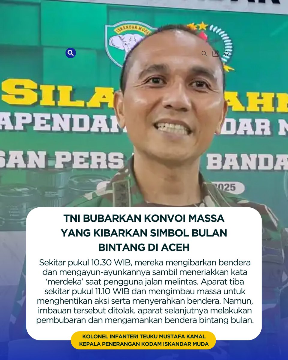 tidak ada asap kalau tidak ada api,  tindakan aparat itu bentuk hadirnya negara dalam jaga kedaulatan. Aparat fokus buat bantu mitigasi bencana harus kita dukung supaya op Aceh Sumatra kembali pulih #prabowo #AcehSumatraBangkit